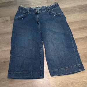 Casual Women's Denim Bermuda Shorts